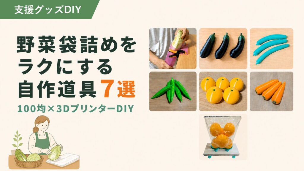 袋詰め作業を支援するDIYまとめのアイキャッチ画像
