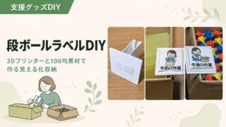 ダンボールラベルの作り方｜貼り替え式で中身一目の整理DIY