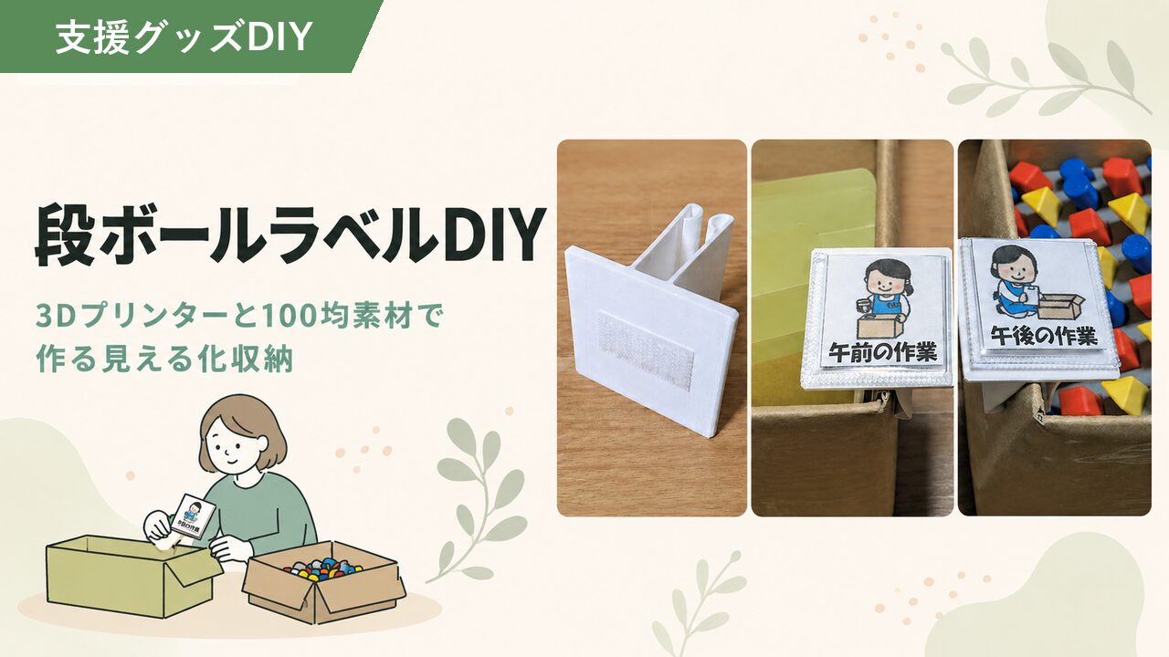 ダンボールラベルDIYのアイキャッチ画像