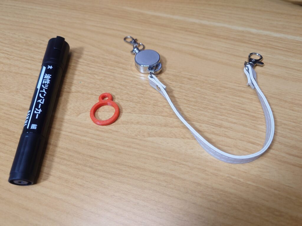 使用した部品の写真